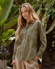 Corduroy Collar Shacket