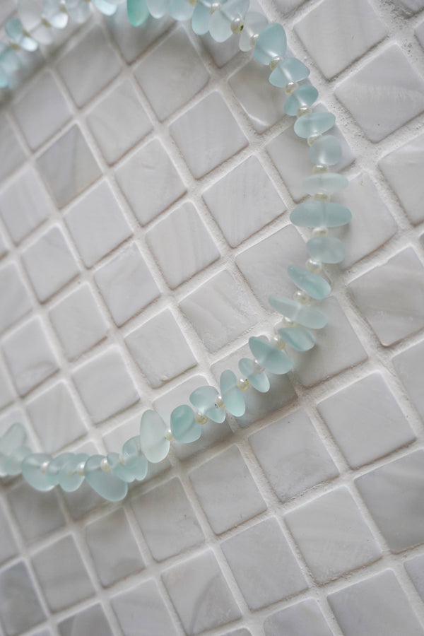 Seaglass beaded Necklace