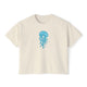  hand-drawn jellyfish boxy tee