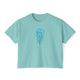  hand-drawn jellyfish boxy tee